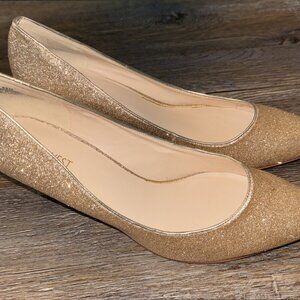 Nine West Glider Gold Pump
